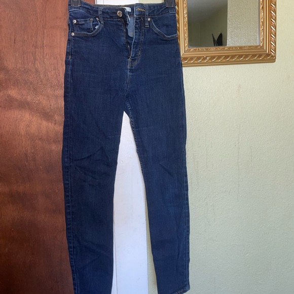 ‼️SOLD ON DEPOP‼️H&M high waisted jeans - Picture 1 of 2